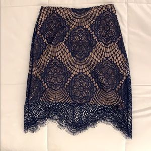 For Love & Lemons Lace Skirt